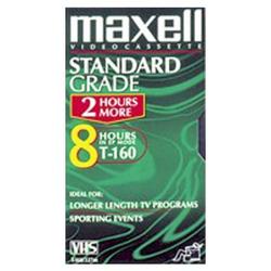 Maxell STD T-160 Videocassettes (4-pack)