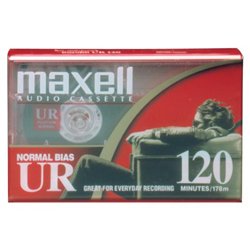Maxell UR Type I Audio Cassette - 1 x 120Minute - Normal Bias