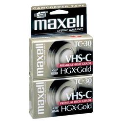 Maxell VHS-C Videocassette - VHS-C - 30Minute