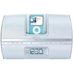 Memorex MI4014-WHT Alarm Clock for iPod - White