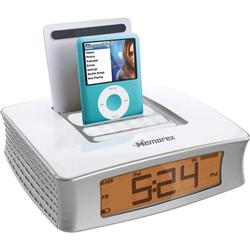 Memorex MI4019-WHT Alarm Clock for iPod - White