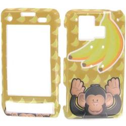 Wireless Emporium, Inc. Monkey & Banana Snap-On Protector Case Faceplate for LG Dare VX9700