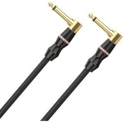Monster Cable 600201 Bass 8 Inch Instrument Cable with Angled Plugs