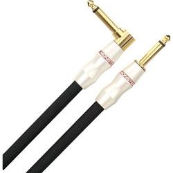 Monster Cable 8 Studio Pro 1000 Instrument Cable W/Angled 1/4-inch Plugs 600164