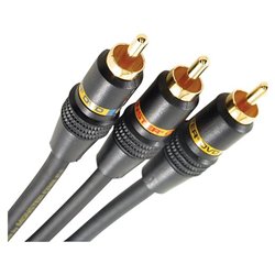 Monster Cable Standard Component Video Cable - 3 x RCA - 3 x RCA - 3.28ft