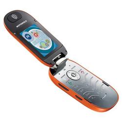 Motorola U6 PEBL Orange Cell Phone - Unlocked