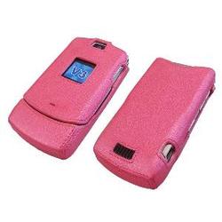 Emdcell NEW Leather Case Faceplate for Motorola RAZR V3 V3m V3i V3t V3e V3r V3a V3c Pearl Hot Pink