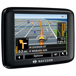 NAVIGON (DT) Navigon 2000S Portable GPS System - 3.5 Touchscreen, Text-to-Speech, Reality View