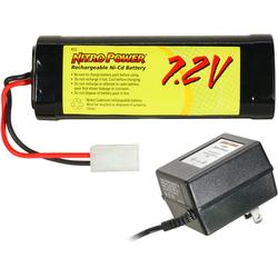 Nitro Power R72-KIT 7.2V NiCD Battery with Charger