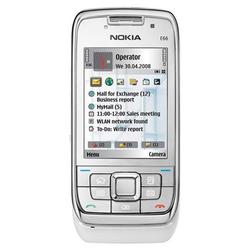 Nokia E66 Quad Band GSM Cell Phone - White - Unlocked
