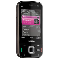 NOKIA - N SERIES - MULTIMEDIA Nokia N85 Unlocked GSM Cell Phone - Quad-Band, 2.6 OLED Display, 5MP Camera w/Carl Zeiss Optics and LED Flash, WiFi, Integrated GPS, FM Transmitter, MP3 Player