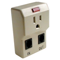 PPP 11310F Single-Outlet Surge With Phone Protection