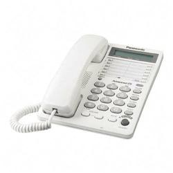 Panasonic KX-TS108W Corded Phone - 1 x Phone Line(s) - White