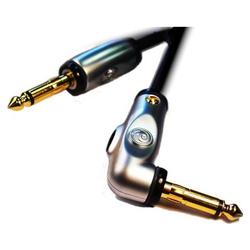 Planet Waves 1/4 in. to 1/4 in. Instrument Cable (w/ Circuit Breaker and Right Angle Plug), 20 ft.