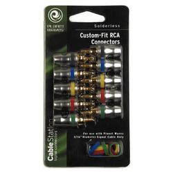 Planet Waves Custom-Fit RCA Connectors 10 pack
