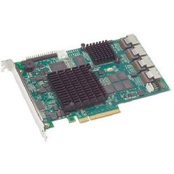PROMISE Promise SuperTrak EX16650 16-Port SAS RAID Controller - 512MB ECC DDR2 SDRAM - PCI Express x8 - 300MBps - 4 x SFF-8087 - Serial Attached SCSI (STEX16650B)
