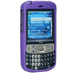 Wireless Emporium, Inc. Purple Snap-On Rubberized Protector Case for Palm Treo 800w