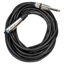 Pyle Professional Microphone Cable - 1 x XLR - 1 x Phono - 30ft