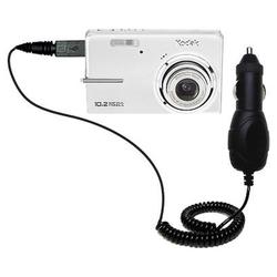 Gomadic Rapid Car / Auto Charger for the Kodak M1073 IS - Brand w/ TipExchange Technology