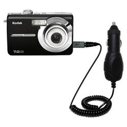 Gomadic Rapid Car / Auto Charger for the Kodak M753 - Brand w/ TipExchange Technology
