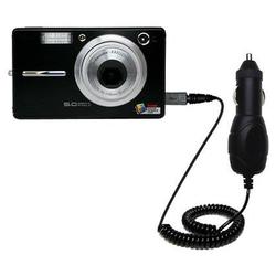 Gomadic Rapid Car / Auto Charger for the Kodak V550 - Brand w/ TipExchange Technology