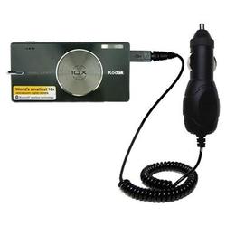Gomadic Rapid Car / Auto Charger for the Kodak V610 - Brand w/ TipExchange Technology