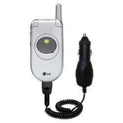 Gomadic Rapid Car / Auto Charger for the LG C1300 - Brand w/ TipExchange Technology