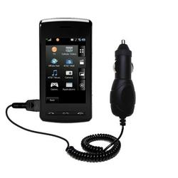 Gomadic Rapid Car / Auto Charger for the LG DARE - Brand w/ TipExchange Technology