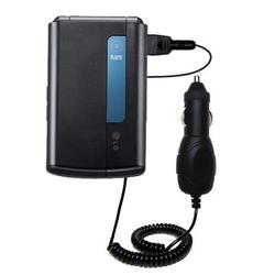 Gomadic Rapid Car / Auto Charger for the LG HB620T DVB-T - Brand w/ TipExchange Technology
