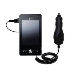 Gomadic Rapid Car / Auto Charger for the LG KS20 - Brand w/ TipExchange Technology