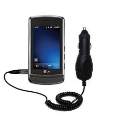 Gomadic Rapid Car / Auto Charger for the LG VX9700 - Brand w/ TipExchange Technology