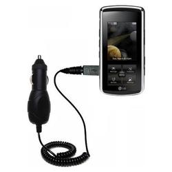 Gomadic Rapid Car / Auto Charger for the LG Venus - Brand w/ TipExchange Technology