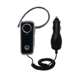 Gomadic Rapid Car / Auto Charger for the Motorola H680 -must use with cradle- - Brand w/ TipExchange