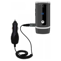 Gomadic Rapid Car / Auto Charger for the Motorola W375 - Brand w/ TipExchange Technology