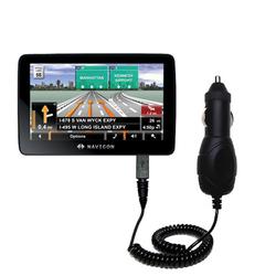 Gomadic Rapid Car / Auto Charger for the Navigon 7200T - Brand w/ TipExchange Technology