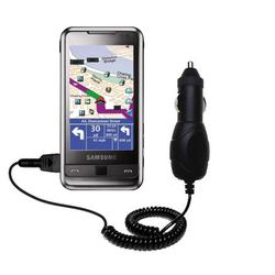 Gomadic Rapid Car / Auto Charger for the Samsung Omnia - Brand w/ TipExchange Technology