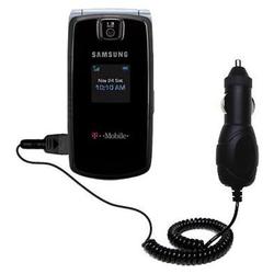 Gomadic Rapid Car / Auto Charger for the Samsung SGH-T439 - Brand w/ TipExchange Technology