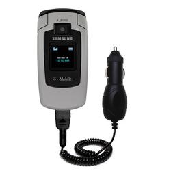 Gomadic Rapid Car / Auto Charger for the Samsung SGH-T619 - Brand w/ TipExchange Technology