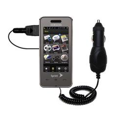 Gomadic Rapid Car / Auto Charger for the Samsung SPH-M800 - Brand w/ TipExchange Technology