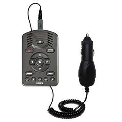 Gomadic Rapid Car / Auto Charger for the Sirius One SV1 - Brand w/ TipExchange Technology