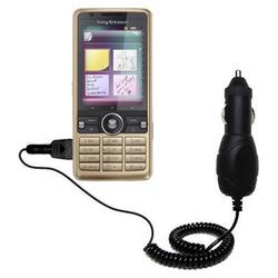 Gomadic Rapid Car / Auto Charger for the Sony Ericsson G700 - Brand w/ TipExchange Technology