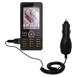 Gomadic Rapid Car / Auto Charger for the Sony Ericsson G900 - Brand w/ TipExchange Technology