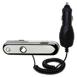 Gomadic Rapid Car / Auto Charger for the Sony Ericsson HBH-DS980 - Brand w/ TipExchange Technology
