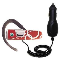 Gomadic Rapid Car / Auto Charger for the Sony Ericsson HBH-PV712 - Brand w/ TipExchange Technology