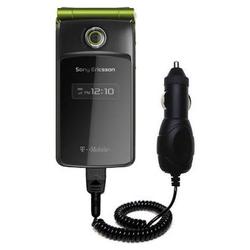 Gomadic Rapid Car / Auto Charger for the Sony Ericsson TM506 - Brand w/ TipExchange Technology