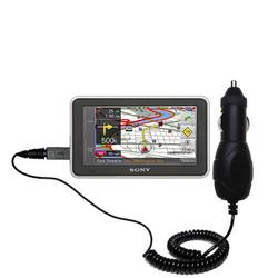 Gomadic Rapid Car / Auto Charger for the Sony Nav-U NV-U73T - Brand w/ TipExchange Technology