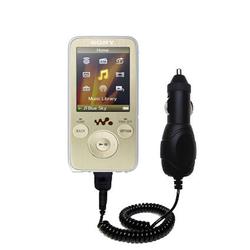 Gomadic Rapid Car / Auto Charger for the Sony Walkman NWZ-S736 - Brand w/ TipExchange Technology