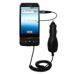 Gomadic Rapid Car / Auto Charger for the T-Mobile G1 Google - Brand w/ TipExchange Technology