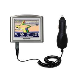 Gomadic Rapid Car / Auto Charger for the TomTom ONE Europe - Brand w/ TipExchange Technology