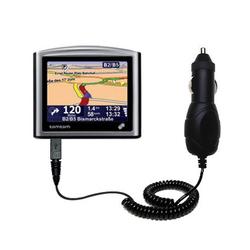 Gomadic Rapid Car / Auto Charger for the TomTom ONE Regional 22 - Brand w/ TipExchange Technology